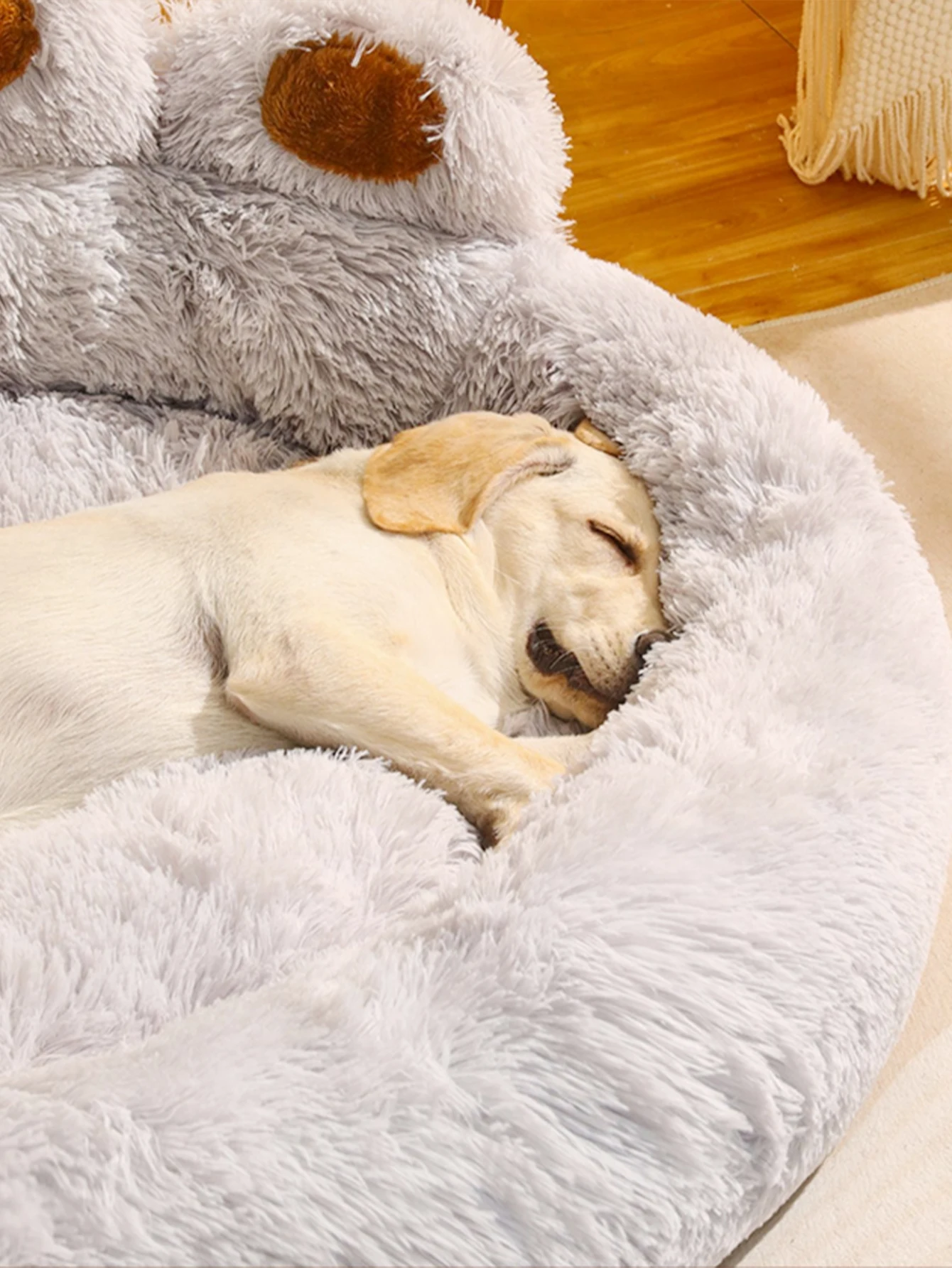 S36016b90b4274fe380965dd6c14ae6b56.webp Cama Fofa para Cães - Imagem 15